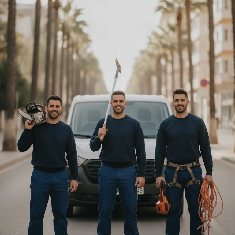 Tala de Árboles equipo en Torredembarra
